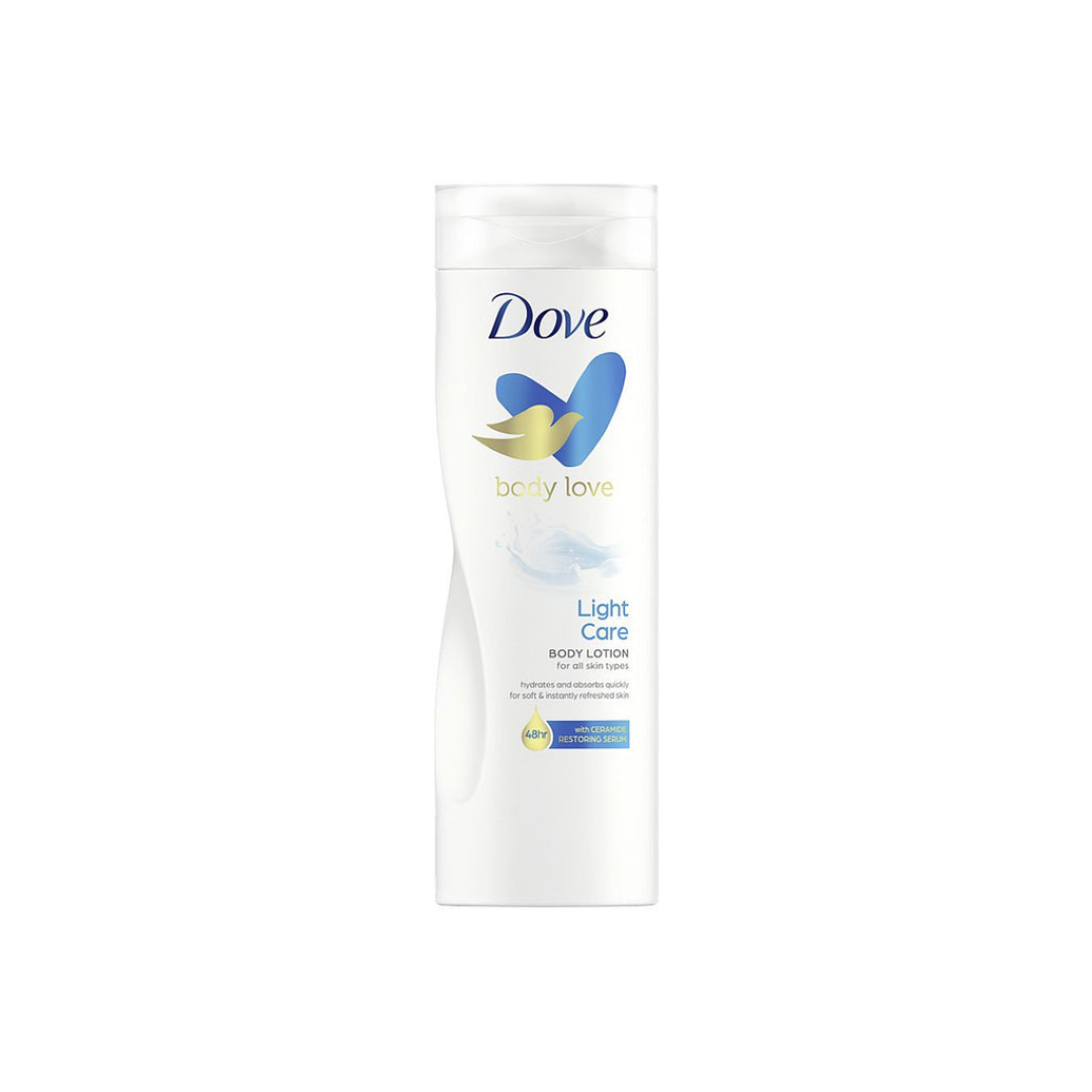 DOVE BODY LOTION LIGH CARE 400ML